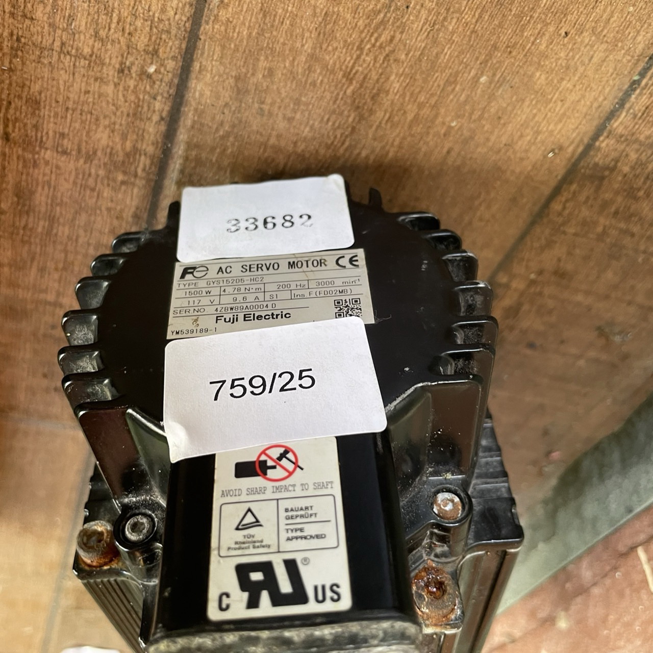 GYS152D5-HC2 FUJI SERVO MOTOR