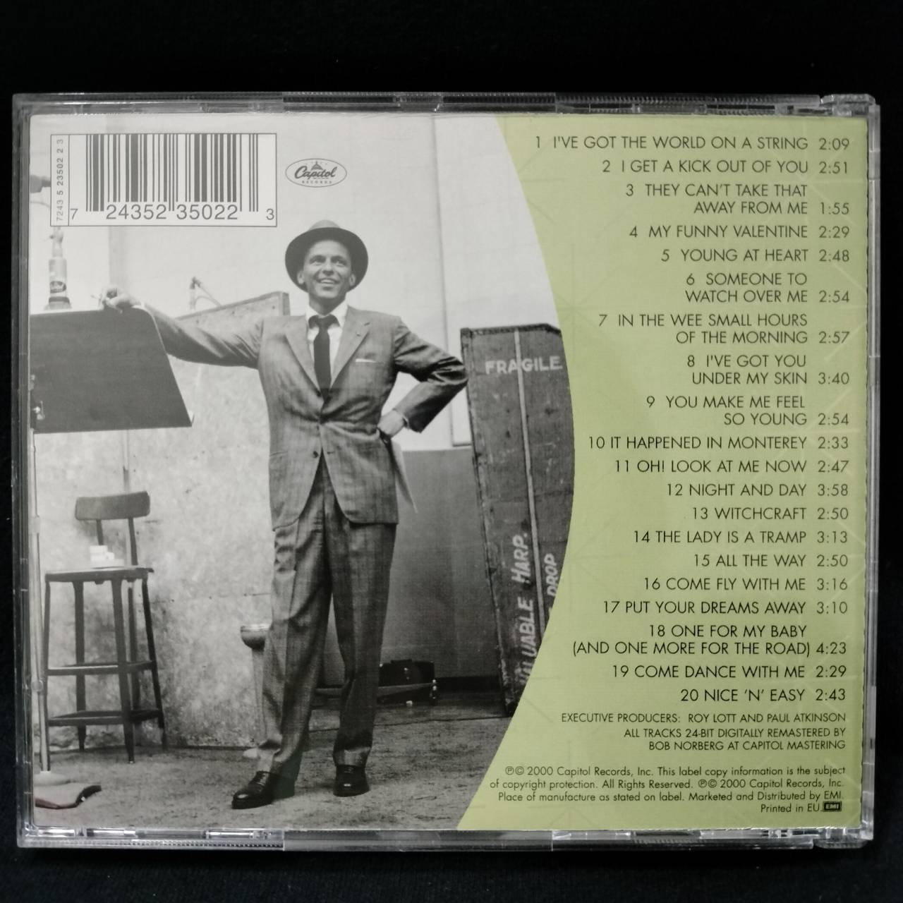 Frank Sinatra – Classic Sinatra - His Great Performances 1953-1960 / EU / แผ่นดี