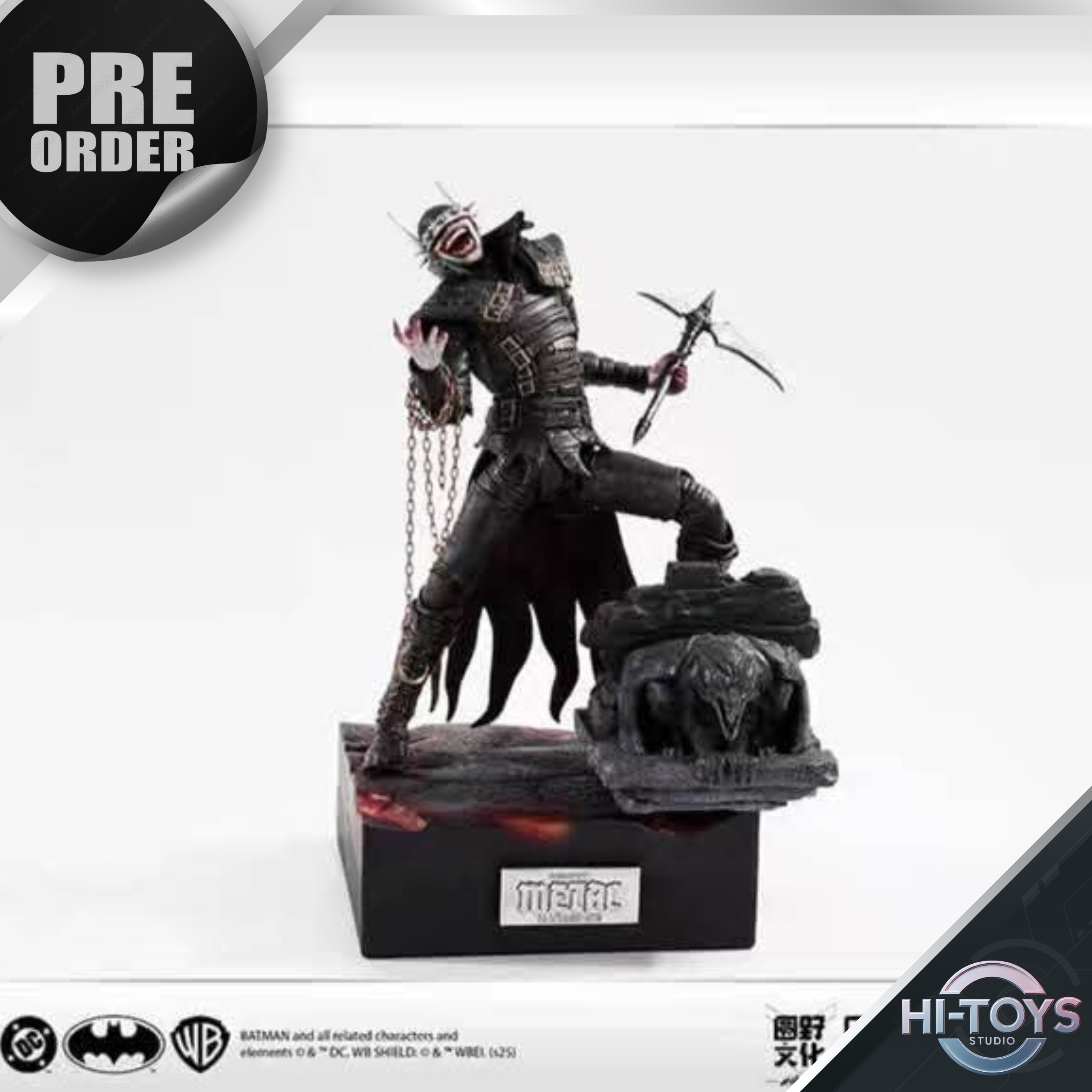 [20-10-2025] PRE ORDER - 𝗟𝗣𝗭𝗭 - 1/12 Dark Knight Metal series Joker