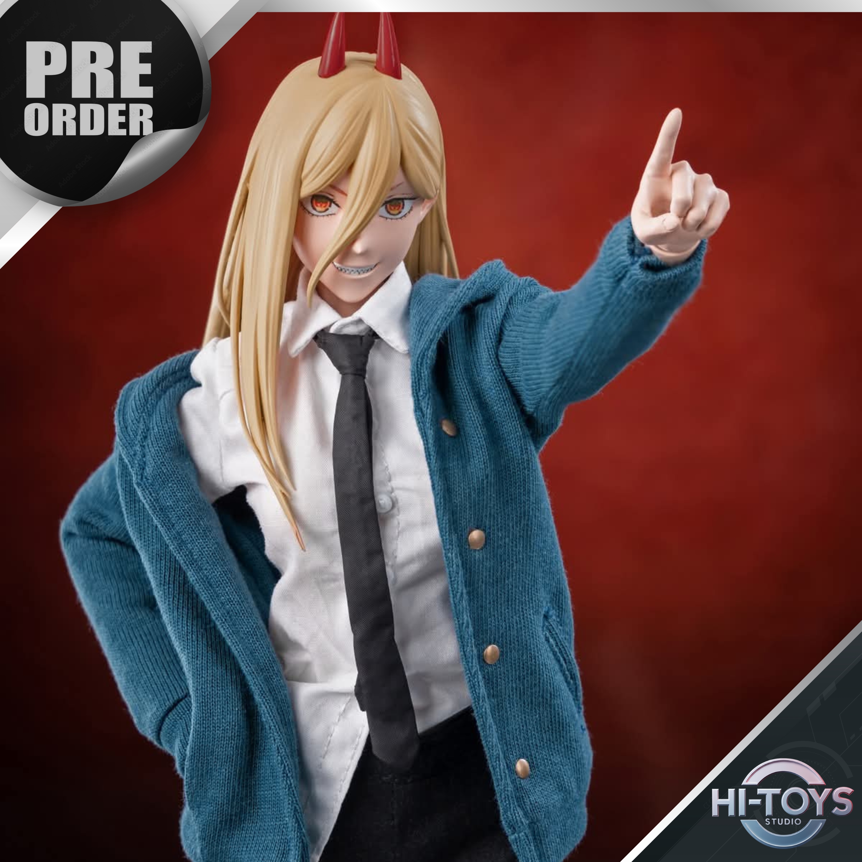 [15-11-2025] PRE ORDER - 𝗧𝗵𝗿𝗲𝗲𝘇𝗲𝗿𝗼 - CHAINSAW MAN FigZero 1/6 Power