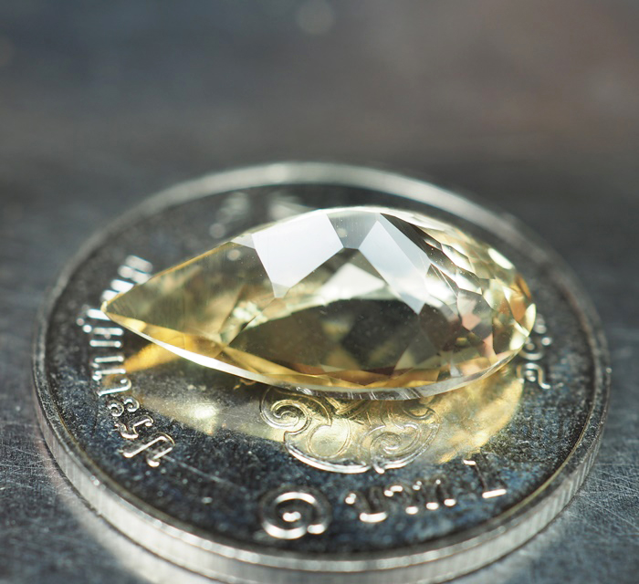 พลอยแท้ซิทริน (Citrine) 3.35 กะรัต AAA
