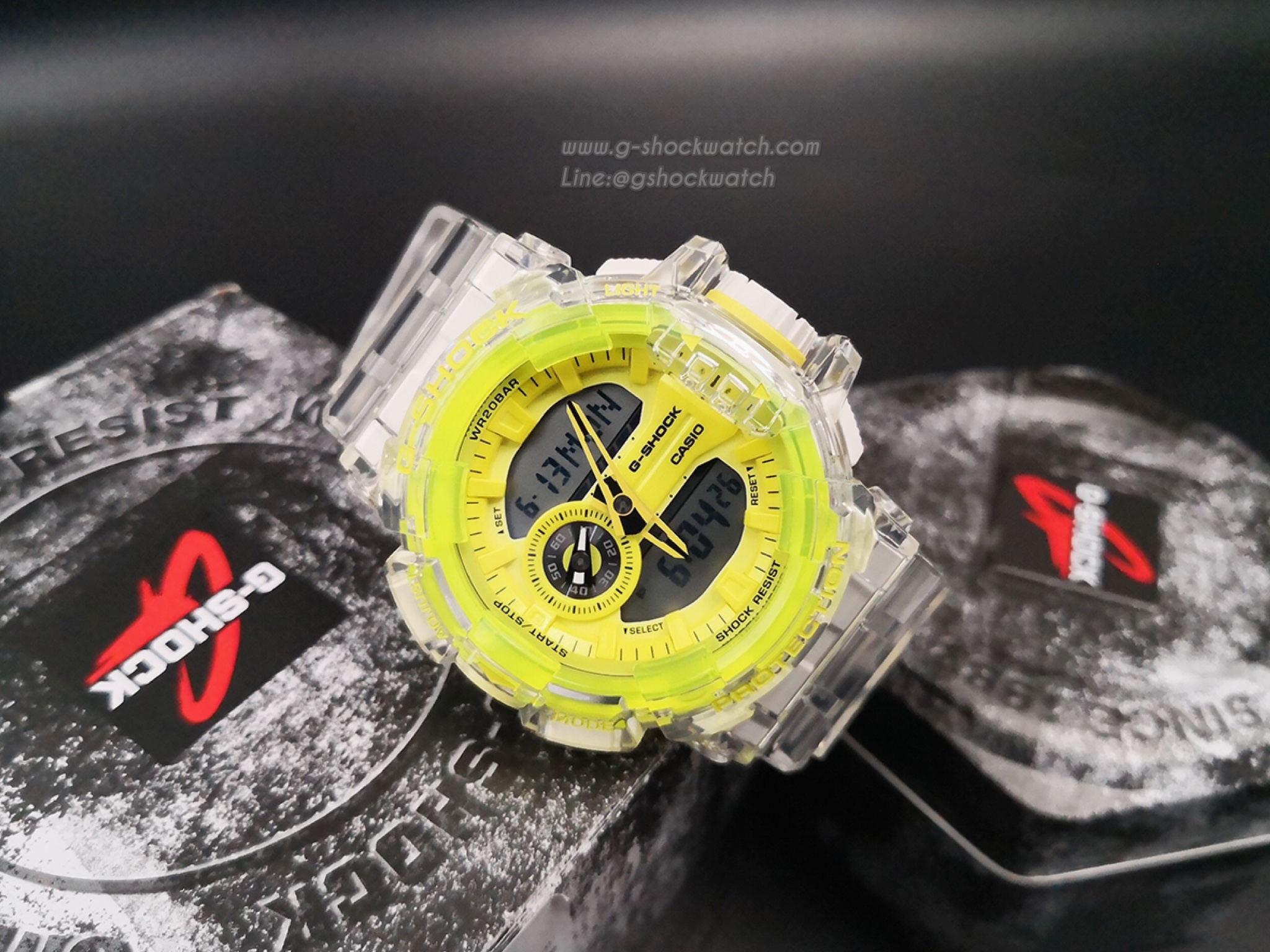 CASIO G-SHOCK นาฬิกาข้อมือ นาฬิกากันน้ำ นาฬิกาของแท้ ประกันศูนย์ CMG 1 ปี รุ่น GA-400SK-1A9