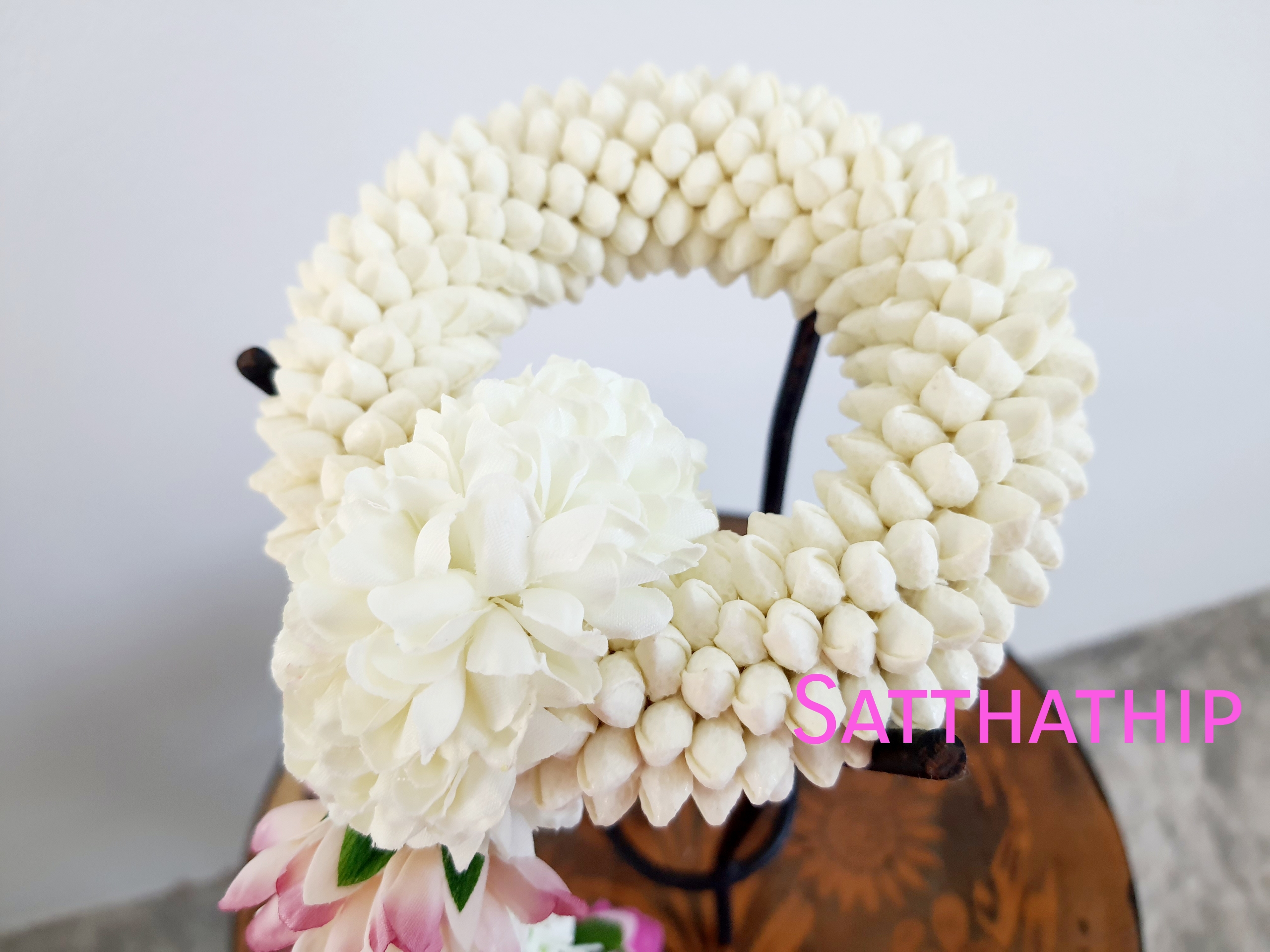 พวงมาลัยดอกมะลิ - พวงมาลัยดอกมะลิประดิษฐ์ - พวงมาลัยประดิษฐ์