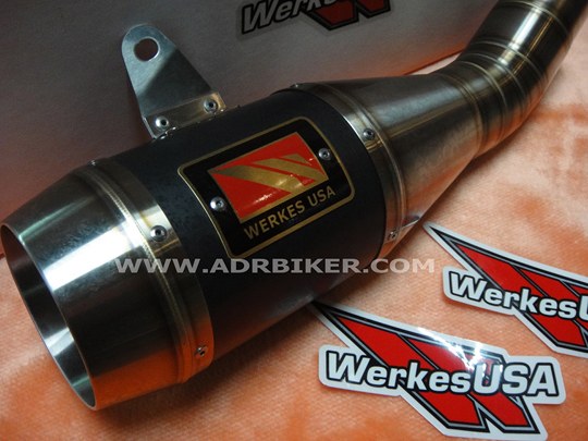 ท่อ Competition werkes slip-on สำหรับ Diavel (For Exhibition only)