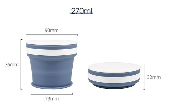 แก้วน้ำพับได้,แก้วน้ำซิลิโคนพับได้