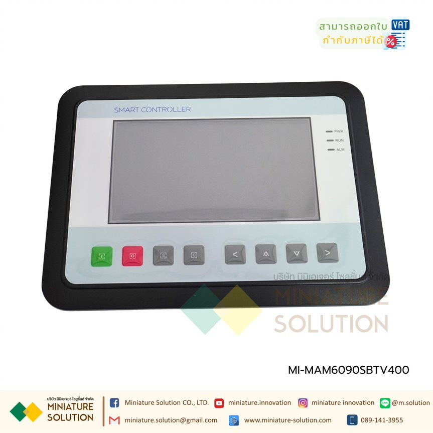 บอร์ดคอนโทรล (Controller Board) รุ่น MAM-6090 สำหรับปั๊มลมสกรู สำหรับปั๊มลมสกรู 400 แรงม้า RS485 Modbus MAM6090S(B)(T)(V)(400)(KS)