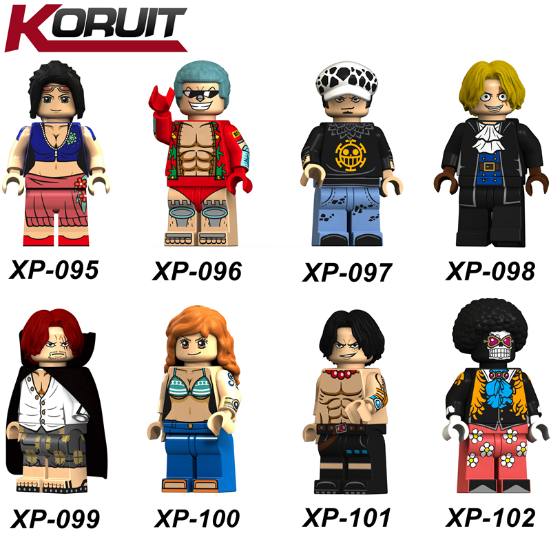 เลโก้จีน XP095-102 ชุด One Piece ( สินค้ามือ 1 ไม่มีกล่อง )