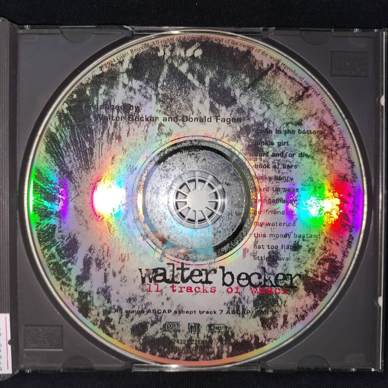 Walter Becker – 11 Tracks Of Whack / GERMANY / แผ่นดี