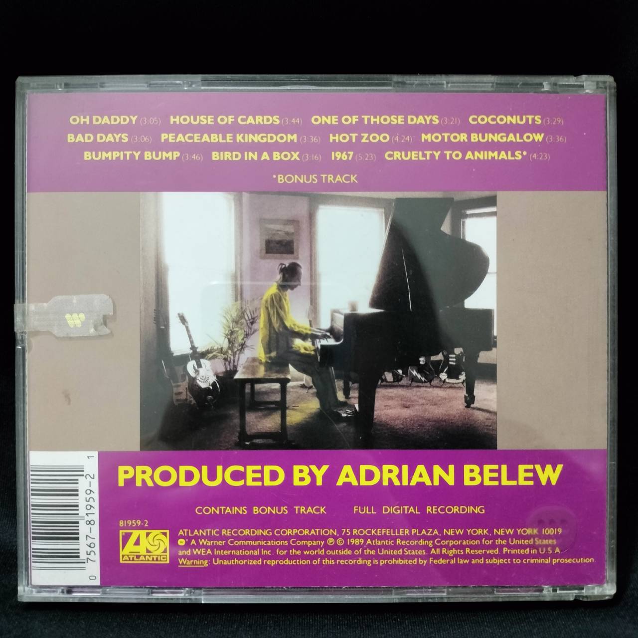 Adrian Belew – Mr. Music Head / USA / แผ่นดี