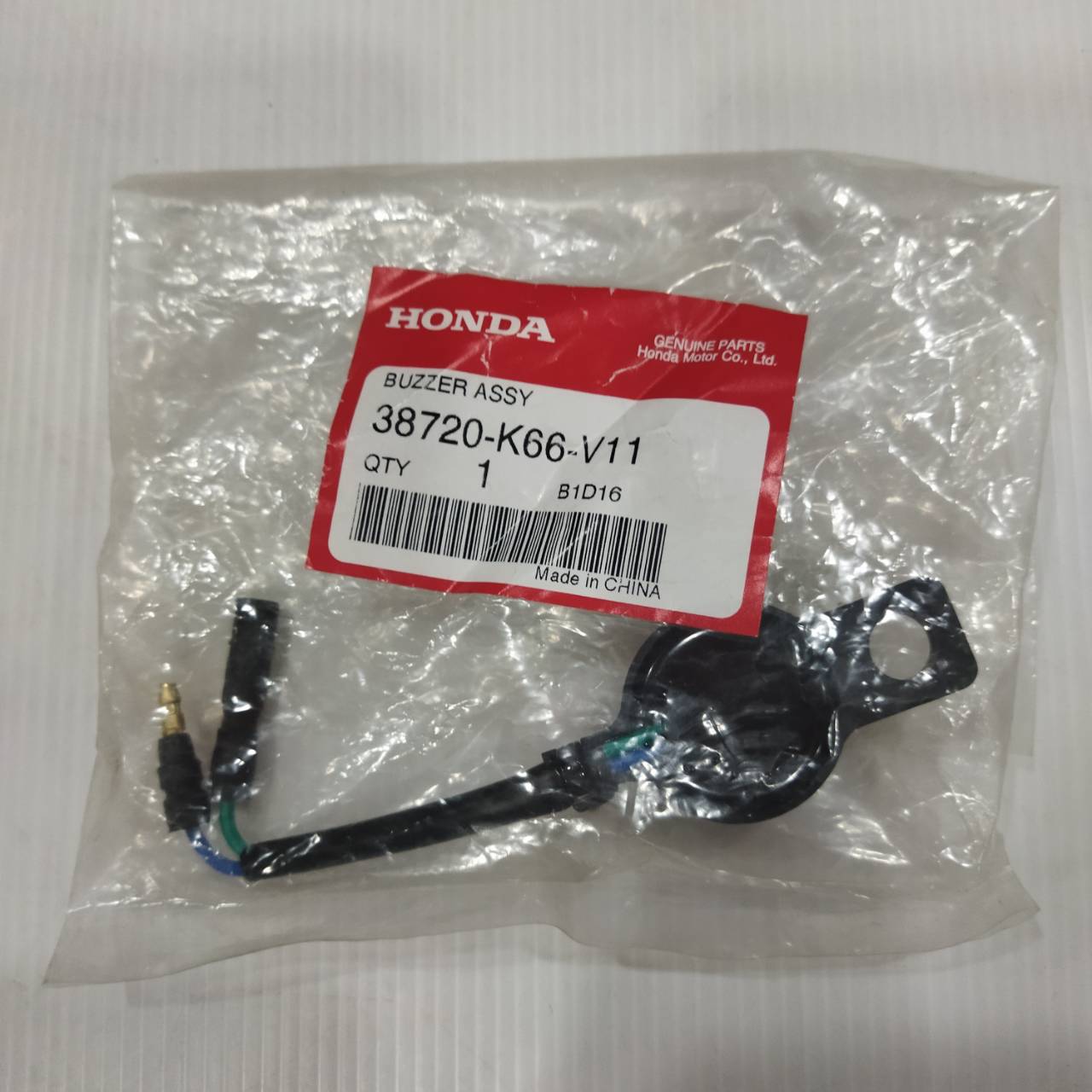 38720-K66-V11 ตัวส่งสัญญาณเสียง MONKEY C125 CLICK150I 2019-2021 PCX150 2018-2019 FORZA300 FORZA350 อะไหล่แท้ HONDA