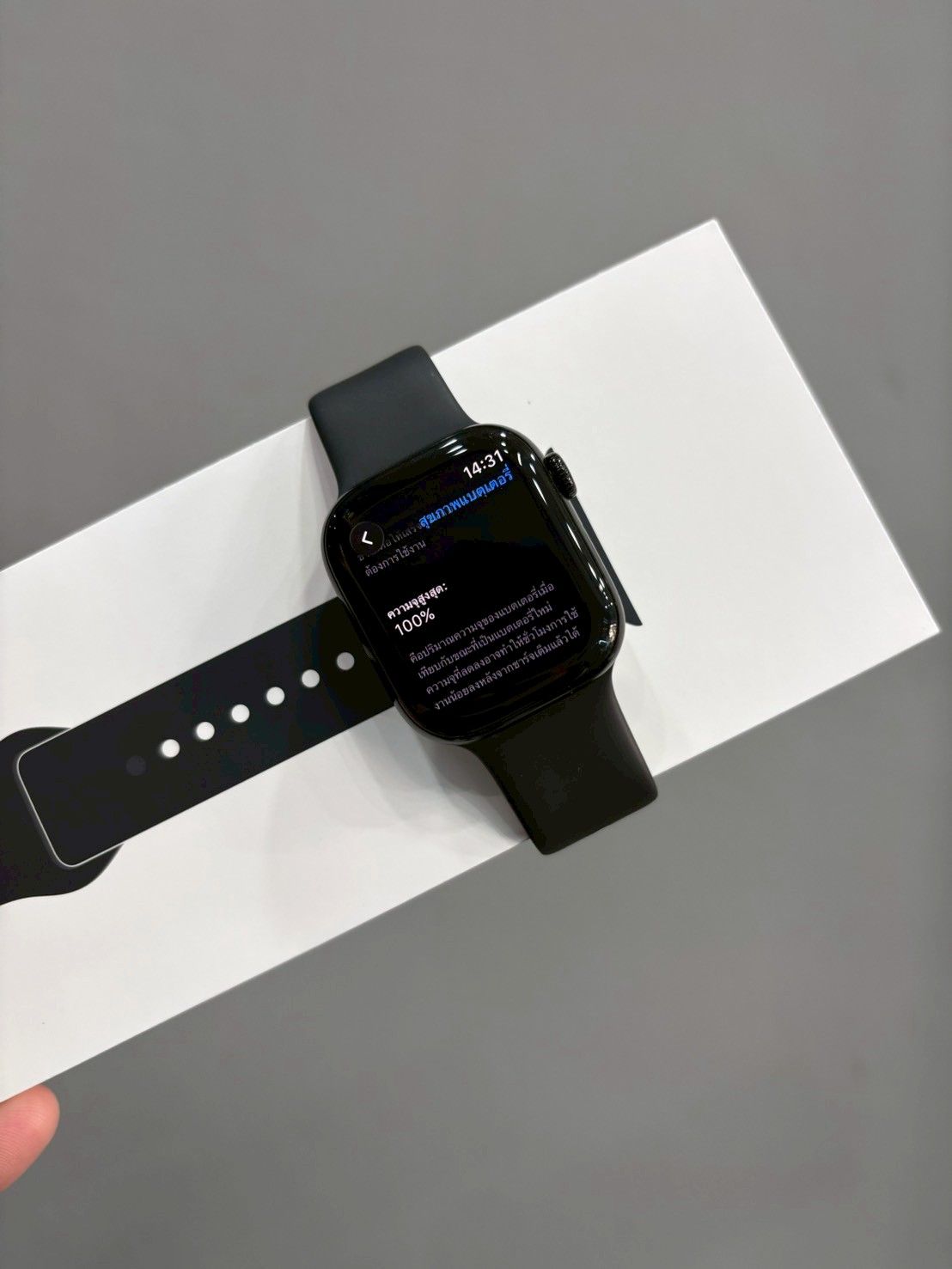 Apple Watch Series 10 GPS 42mm Jet Black Aluminium SB S/M GPS