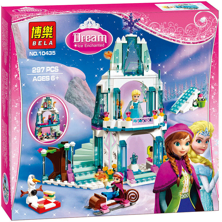 เลโก้จีน BELA.10435 ชุด Princess Frozen