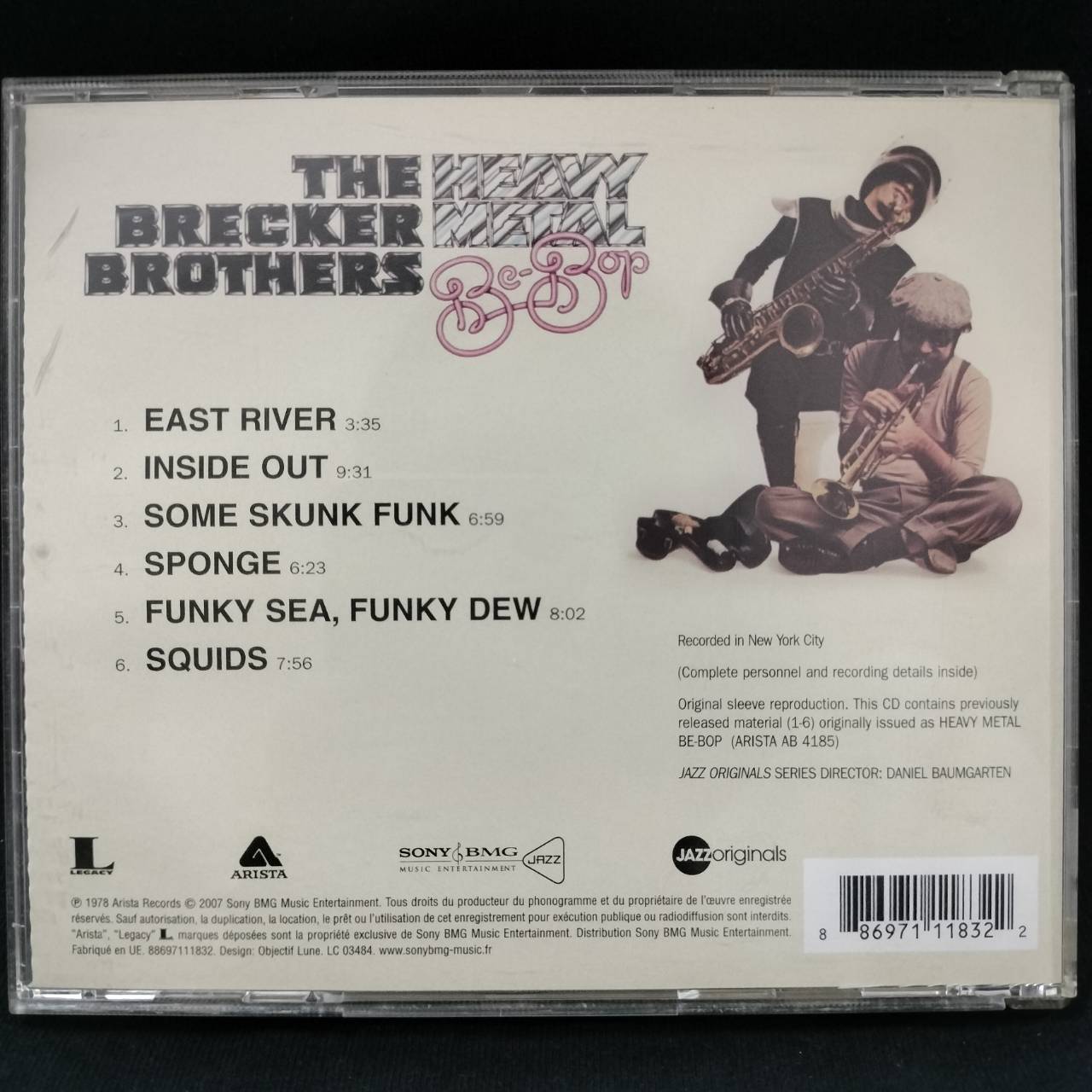 The Brecker Brothers – Heavy Metal Be-Bop / EU / แผ่นดี