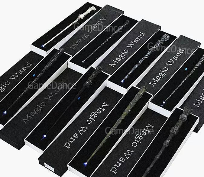 ไม้กายสิทธิ์เอลเดอร์ รุ่นมีไฟ (Elder Wand Wand LED) สีน้ำตาล