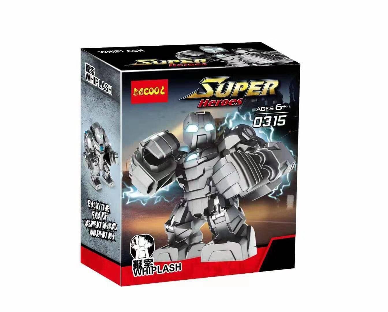 เลโก้จีน Decool 0314-0315 ชุด Iron Monger / Whiplash