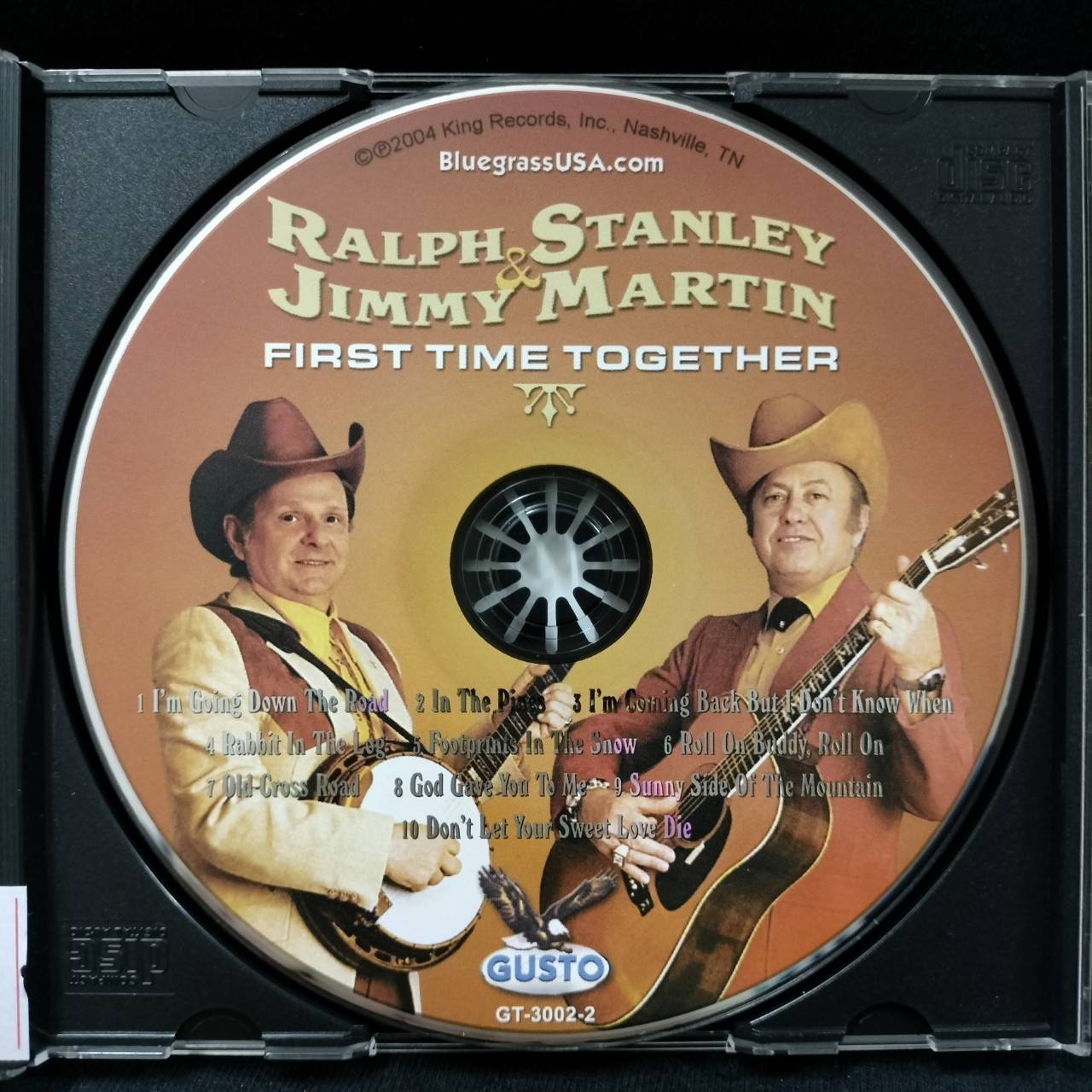 Jimmy Martin & Ralph Stanley – First Time Together / ไม่ระบุ / แผ่นสวย