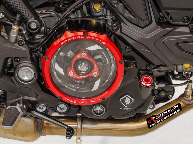 ducabike อะไหล่ ครอบคลัทช์ใส ฝาครอบคลัทช์ใส สำหรับ ducati monster 937