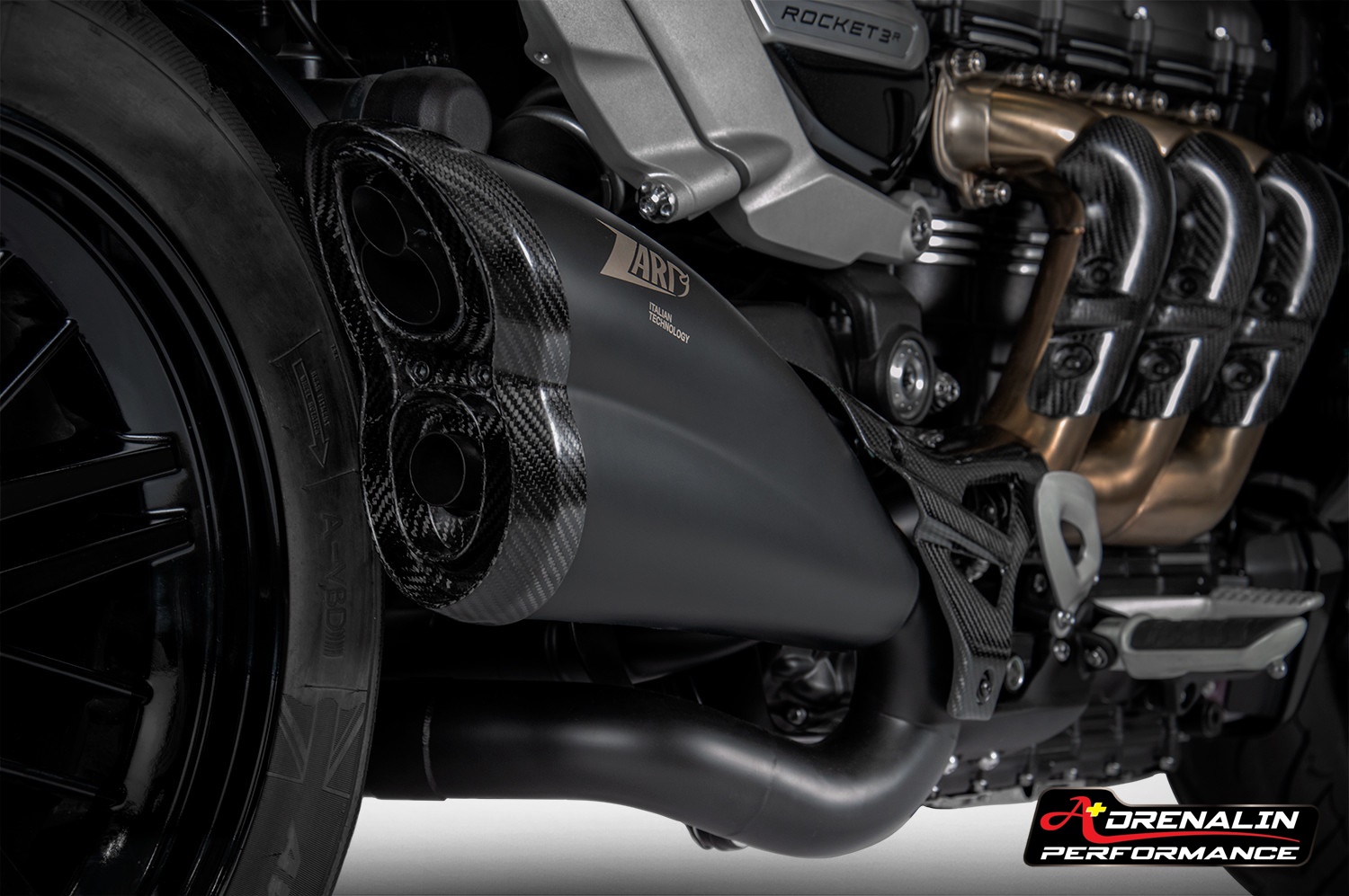 ท่อ Zard สลิปออน สำหรับ Triumph Rocket 3 2020+ (For Exhibition only)