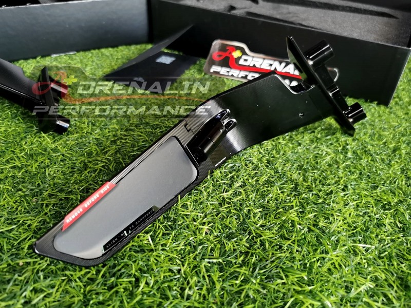 กระจกข้าง Rizoma รุ่น stealth สำหรับ Tmax 530 560 2017+ ทำหน้าที่เป็นเหมือนสปอยเลอร์ สร้างแรงกด downforce