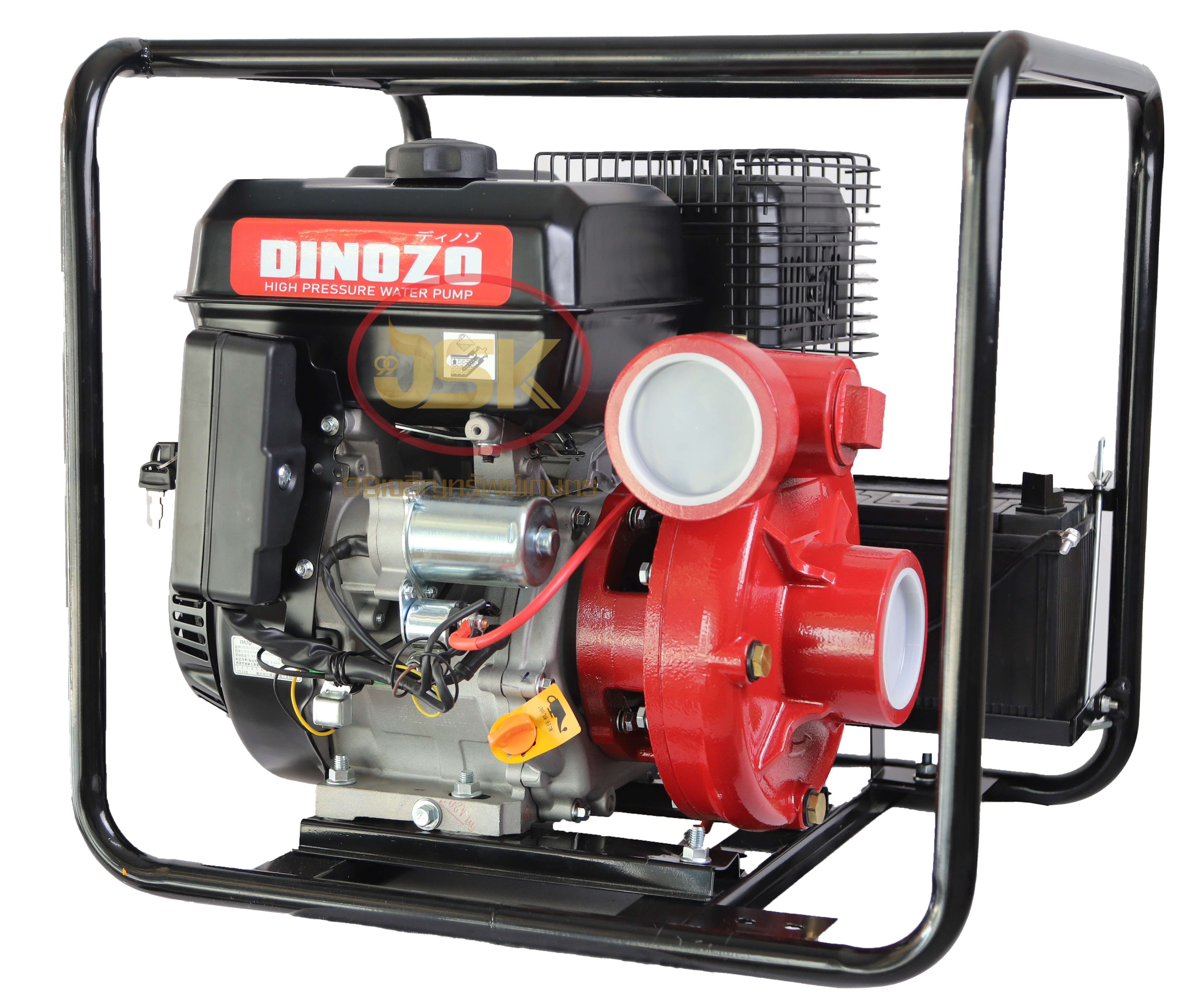 เครื่องสูบน้ำเบนซิน TOYAMA 15 แรง สตาร์ทกุญแจ