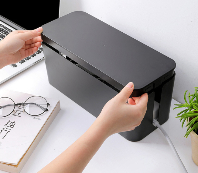 ที่เก็บสายไฟ,กล่องจัดระเบียบสายไฟ