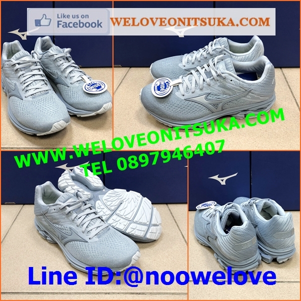 Mizuno Wave Rider 23 สำหรับสาวๆ หน้าเท้ากว้าง รุ่นยอดนิยม สีสวย โดดเด่น ชัดเจน หนานุ่ม ใส่สบายเท้า J1GD190423