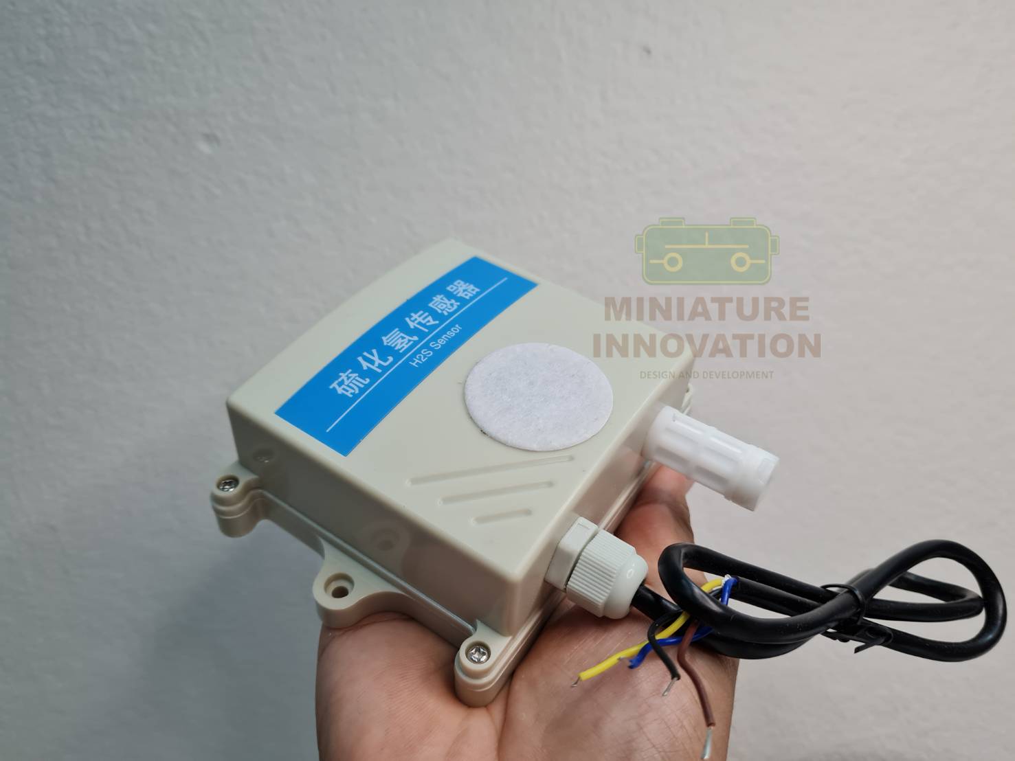 เซ็นเซอร์ก๊าซไฮโดรเจนซัลไฟด์ H2S Hydrogen sulfide gas sensor RS485 output