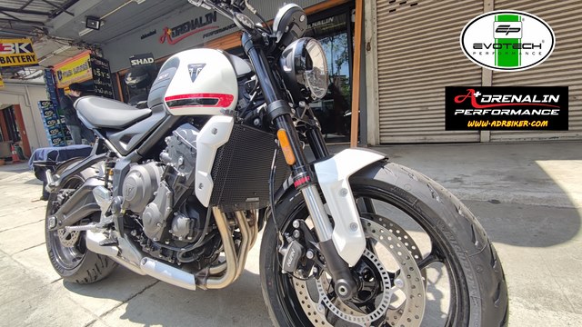 Evotech - การ์ดหม้อน้ำ สำหรับ Triumph Trident 2021+