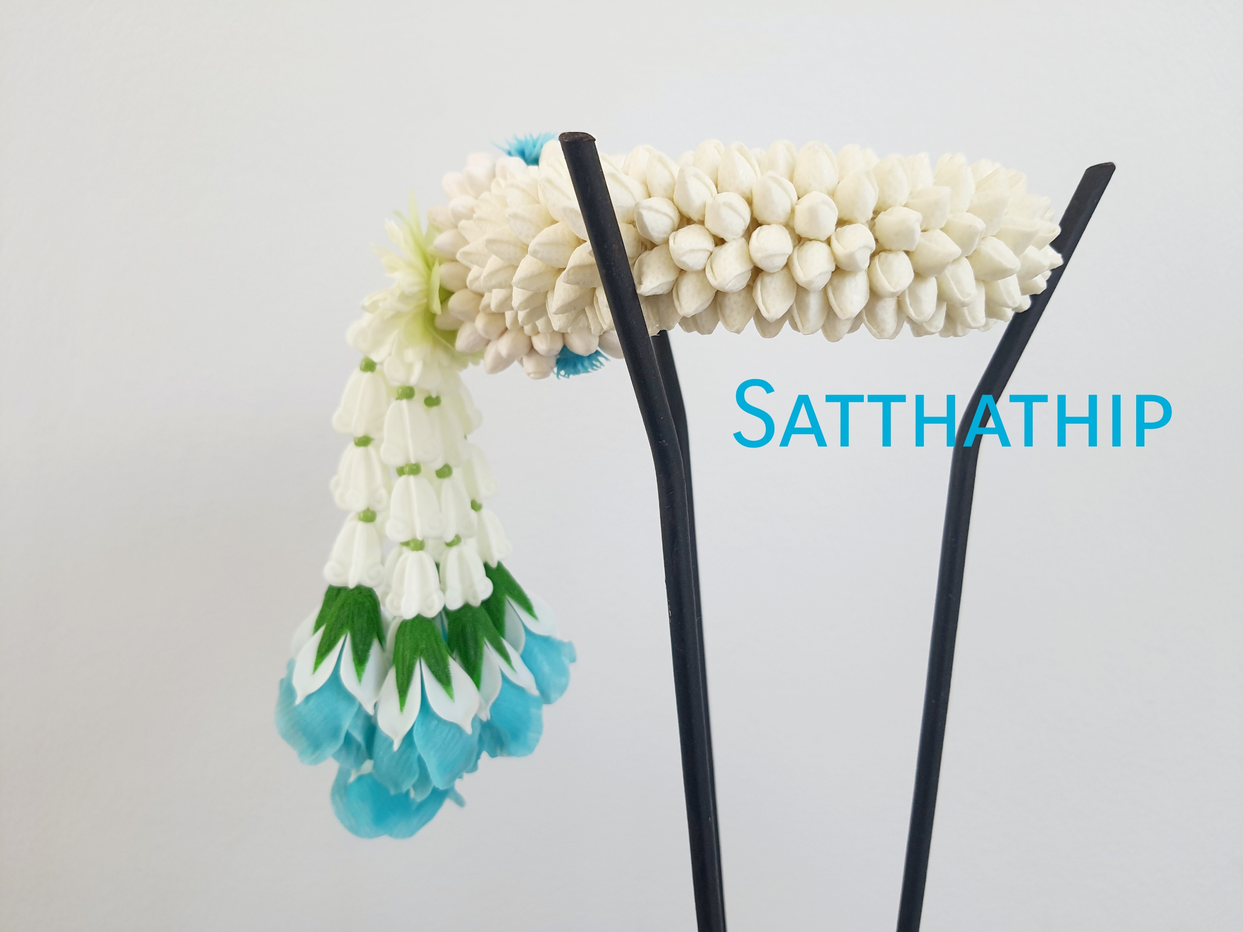 พวงมาลัยดอกมะลิ - พวงมาลัยดอกมะลิประดิษฐ์ - พวงมาลัยประดิษฐ์