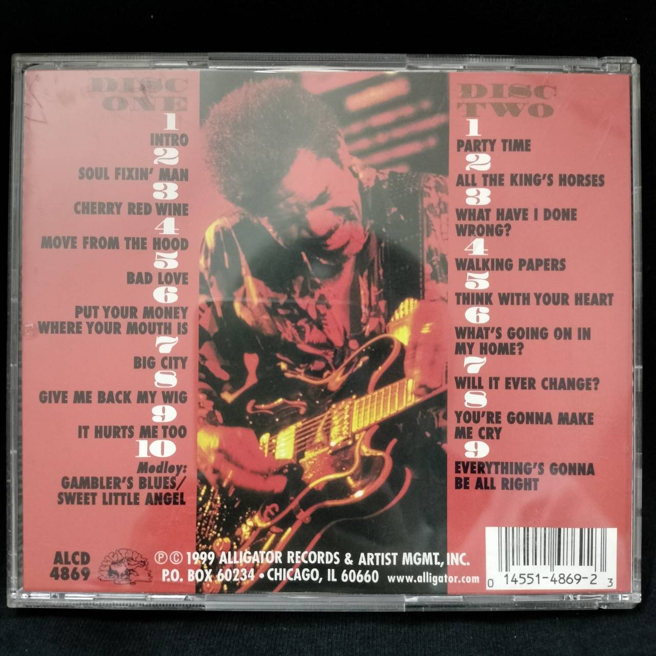 Luther Allison – Live In Chicago / USA / 2CD / แผ่นสวย
