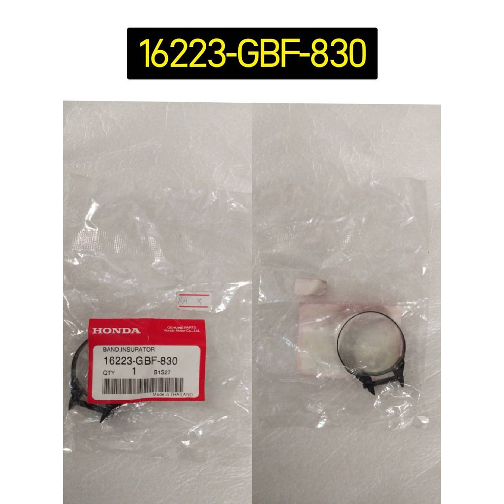 เข็มขัดรัดคอท่ออากาศ (40) อะไหล่แท้ HONDA 17254-KVB-T00 , ตัวรัดท่ออากาศ 16223-GBF-830