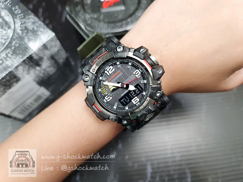 CASIO G-SHOCK นาฬิกาข้อมือ นาฬิกากันน้ำ นาฬิกาของแท้ ประกันศูนย์ CMG 1 ปี รุ่น GWG-2000-1A3