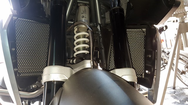 Evotech การ์ดหม้อน้ำ (Radiator guard) สำหรับ R1250/1200 GS/A 2013+