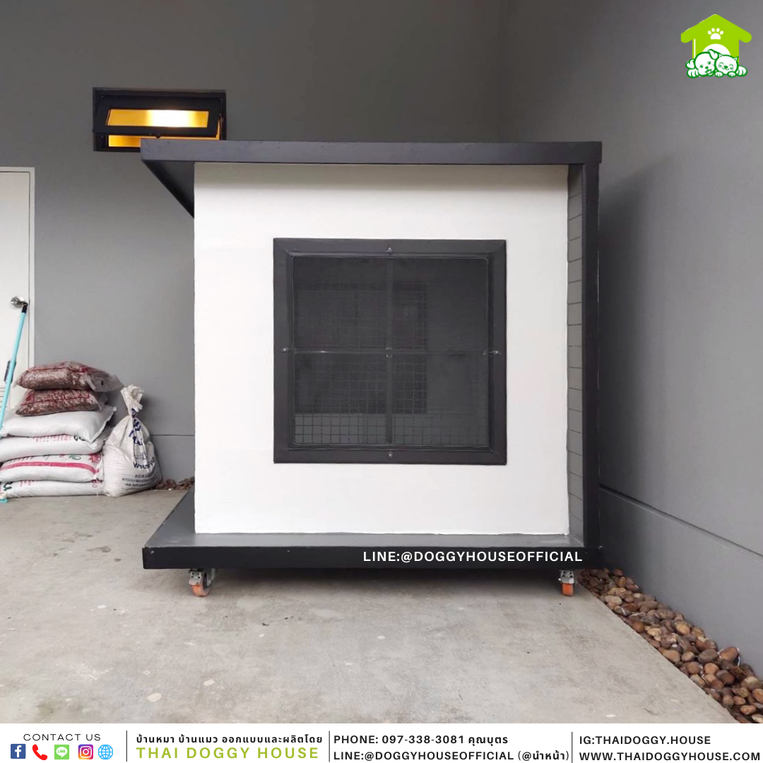 บ้านหมา แบบบ้าน Box Style