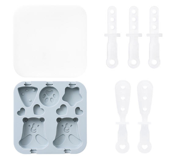 พิมพ์น้ำแข็ง,พิมพ์น้ำแข็งลายน้องหมี