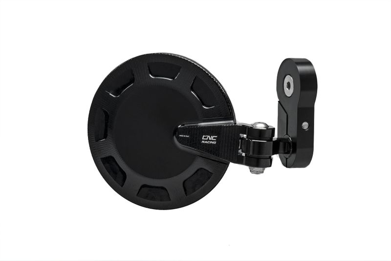 กระจกปลายแฮนด์ CNC racing สำหรับ M821 2018+ แบบกลม สีดำ รุ่น Rocket