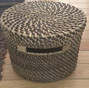 ตะกร้าขยะหวายแท้ ถังขยะหวายแท้