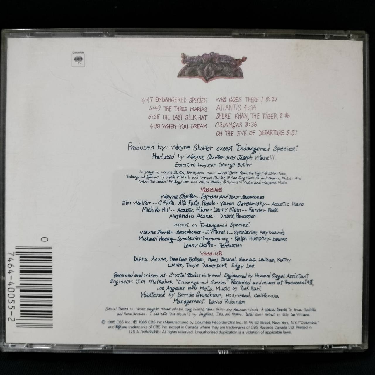 Wayne Shorter – Atlantis / USA / แผ่นดี