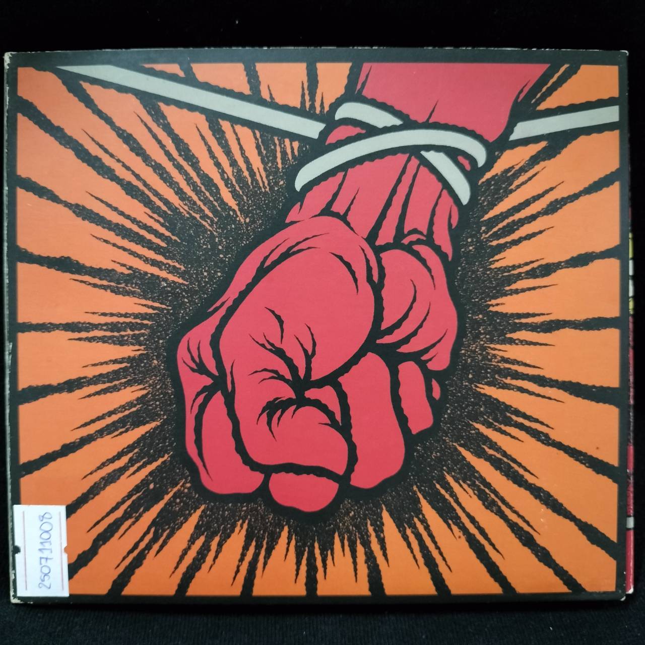 Metallica – St. Anger / JAPAN / CD+DVD / แผ่นดี+แผ่นเป็นรอยจากการใส่ซอง