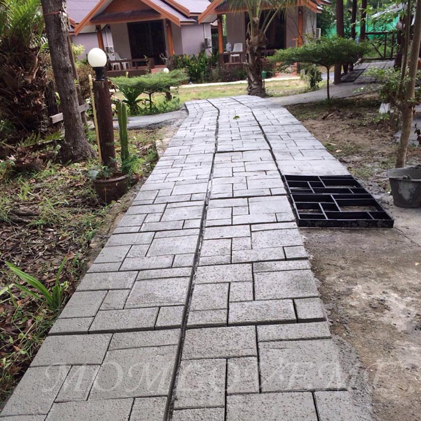 แม่พิมพ์ทางเดิน ลายหิน D3