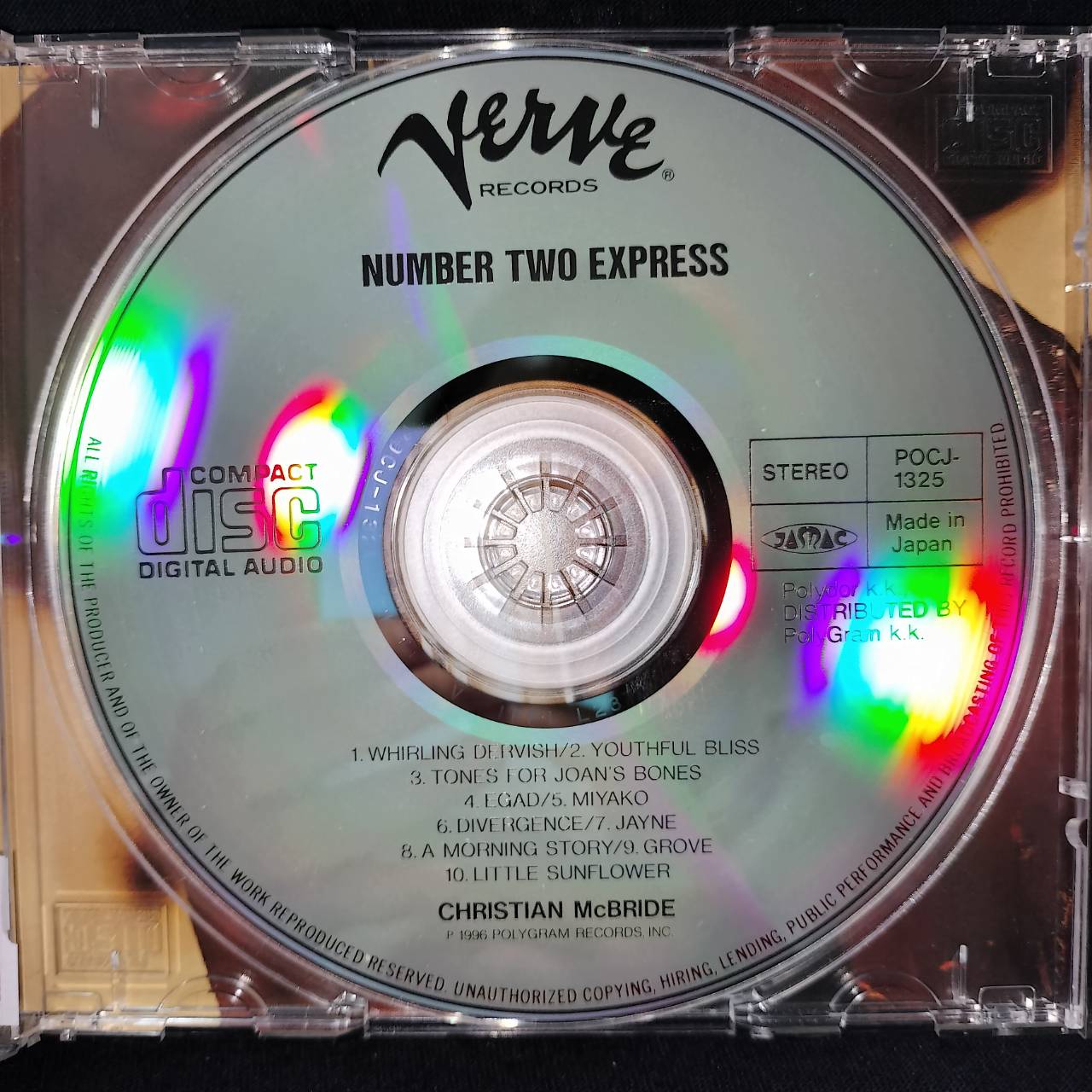 Christian McBride – Number Two Express / JAPAN / แผ่นสวย / มี Obi