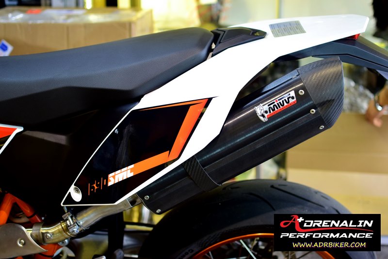 ท่อ MIVV รุ่น SUONO สำหรับ KTM 690 SMC 08-15 ท่อชั้นน้ำจาก ITALY (For Exhibition only)
