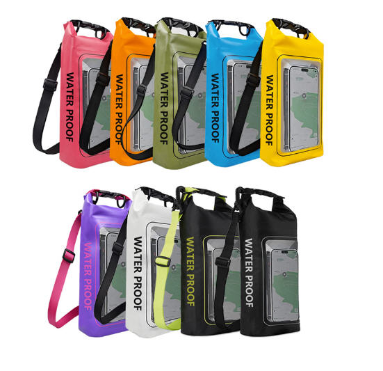 กระเป๋ากันน้ำ,กระเป๋าพีวีซีกันน้ำ,กระเป๋าเที่ยวทะเล,ขนาด2L,ขนาด5L