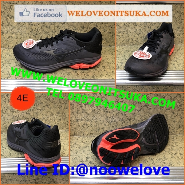 Mizuno Wave Rider 23 รองเท้าวิ่งออกกำลังกาย สำหรับหน้าเท้ากว้าง 4E ยอดนิยม สีสวย นุ่มใส่สบายเท้า เบา น่าใช้ J1GC190411