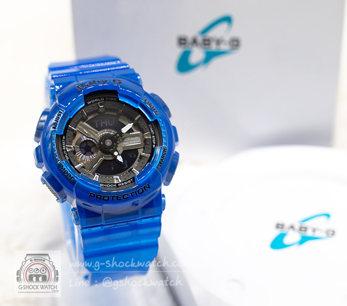 CASIO BABY-G นาฬิกาข้อมือ นาฬิกากันน้ำ นาฬิกาของแท้ ประกันศูนย์ CMG 1 ปี รุ่น BA-110CR-2A