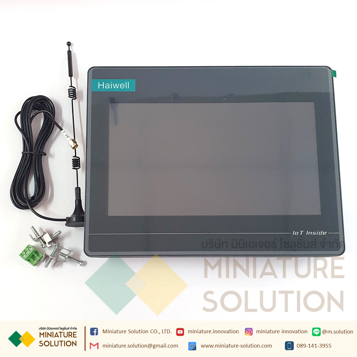 B10S-W Haiwell Hmi 10 Inch Wifi Haiwell Cloud SCADA IOT HMI B Series IoT Cloud HMI