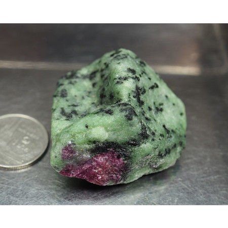 พลอยทับทิมซอยไซต์ (Ruby in Zoisite ) 238.25 กะรัต
