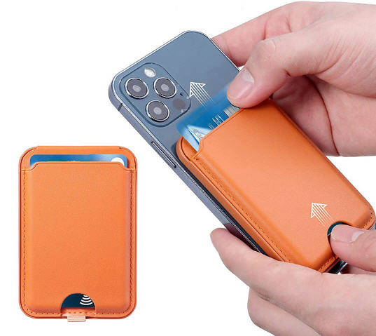 ซองใส่บัตรเครดิต,ติดด้านหลังโทรศัพท์,กระเป๋าบัตรเครดิต