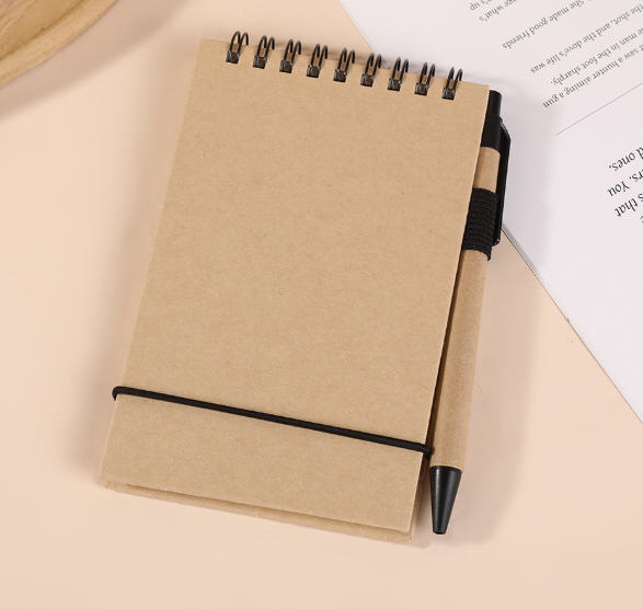 สมุด+ปากกา,ชุดสมุดสกรีนโลโก้