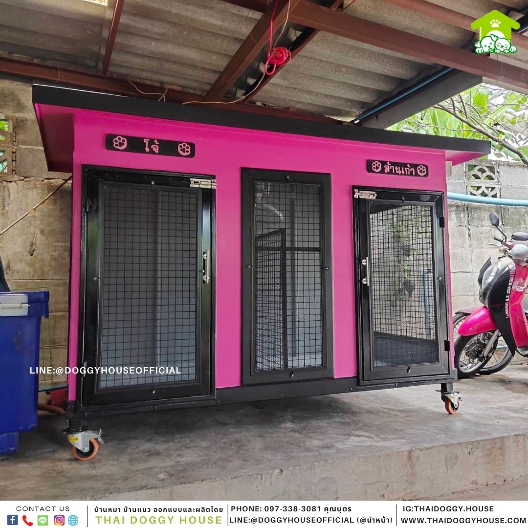 บ้านหมา Box Style 2 ประตู